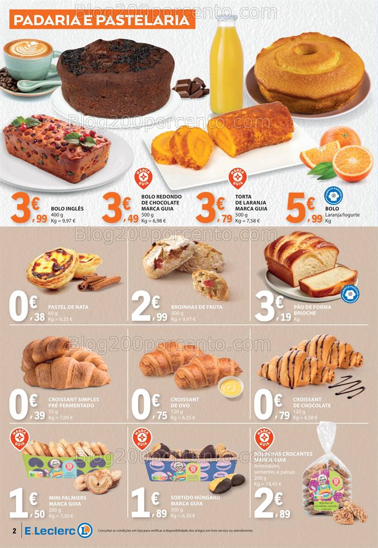 Antevisão Folheto E-LECLERC Especial pequeno Almoço Promoções de 22 abril a 4 maio