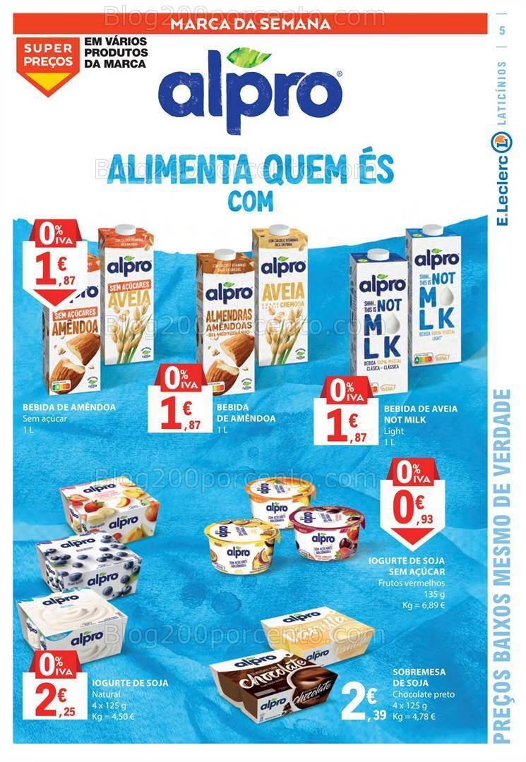 Antevisão Folheto E-LECLERC Promoções de 12 a 18 outubro