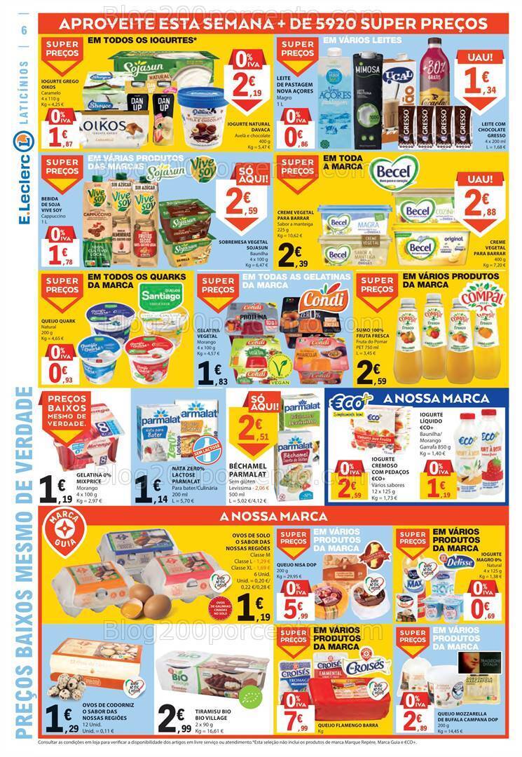 Antevisão Folheto E-LECLERC Promoções de 12 a 18 outubro