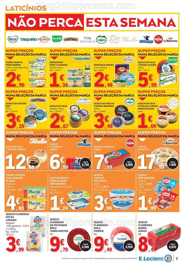 Antevisão Folheto E-LECLERC Promoções de 13 a 19 junho