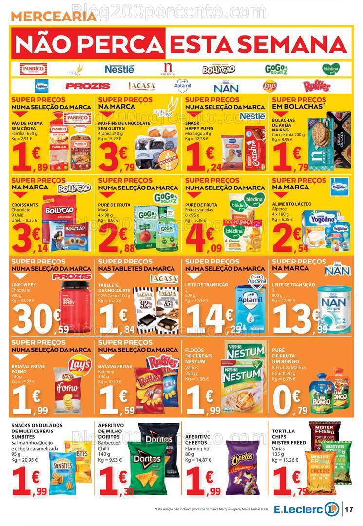 Antevisão Folheto E-LECLERC Promoções de 13 a 19 junho
