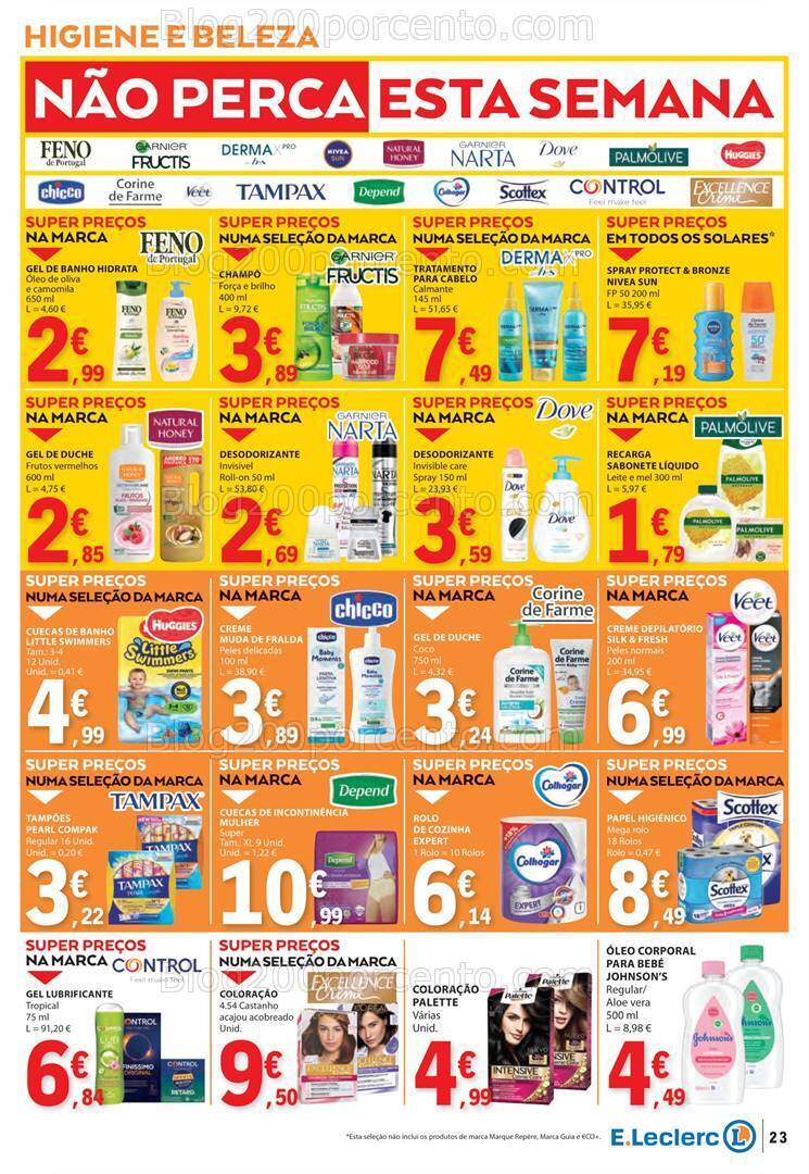 Antevisão Folheto E-LECLERC Promoções de 13 a 19 junho