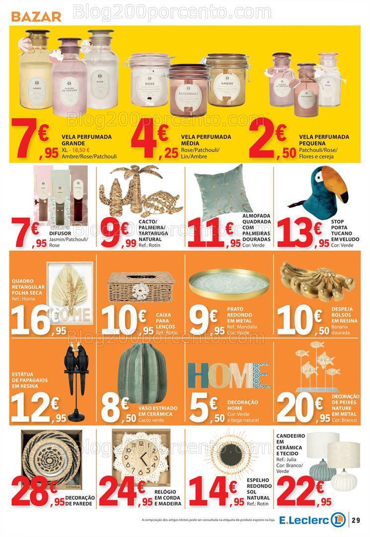 Antevisão Folheto E-LECLERC Promoções de 13 a 19 junho