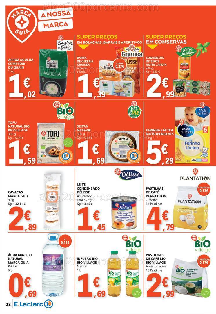 Antevisão Folheto E-LECLERC Promoções de 13 a 19 junho