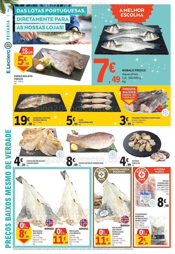 Antevisão Folheto E-LECLERC Promoções de 14 a 20 dezembro