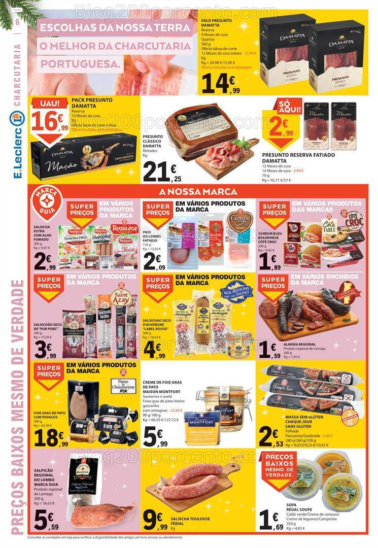 Antevisão Folheto E-LECLERC Promoções de 14 a 20 dezembro