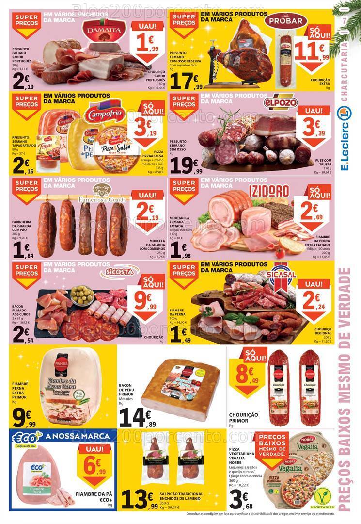 Antevisão Folheto E-LECLERC Promoções de 14 a 20 dezembro