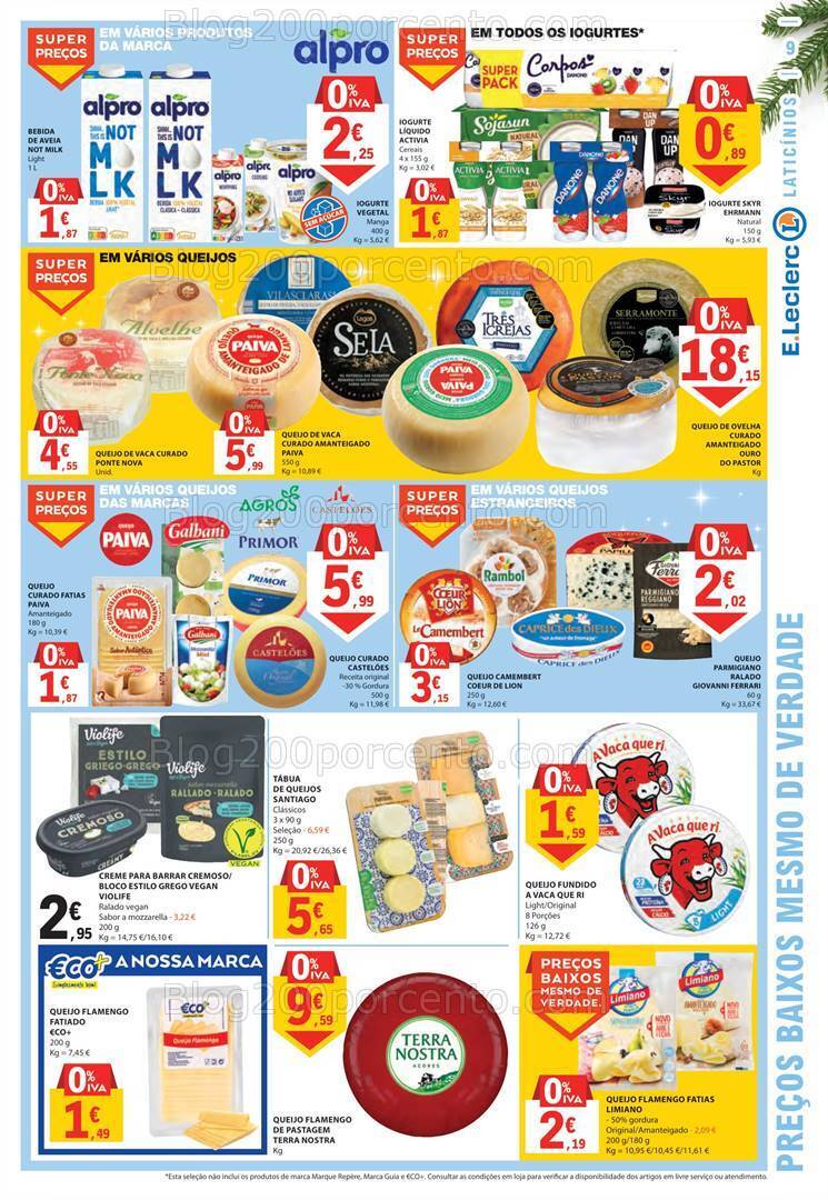 Antevisão Folheto E-LECLERC Promoções de 14 a 20 dezembro