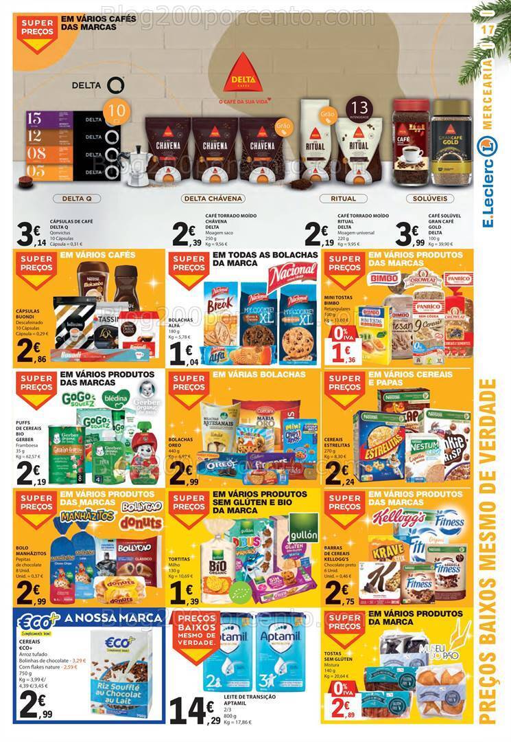 Antevisão Folheto E-LECLERC Promoções de 14 a 20 dezembro
