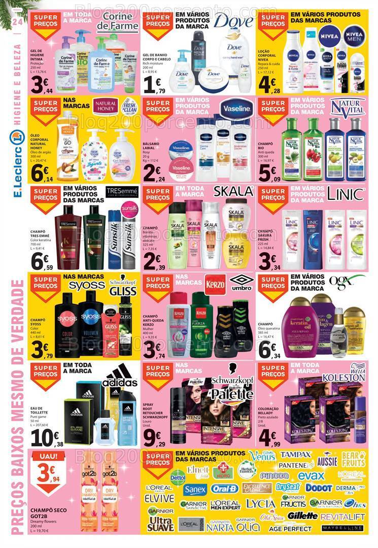 Antevisão Folheto E-LECLERC Promoções de 14 a 20 dezembro