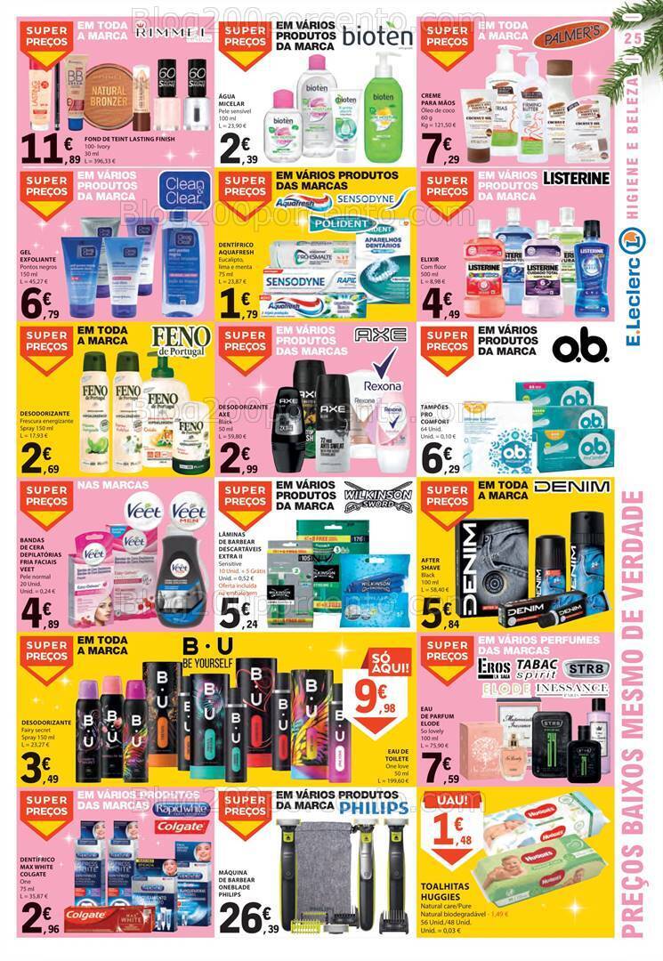 Antevisão Folheto E-LECLERC Promoções de 14 a 20 dezembro