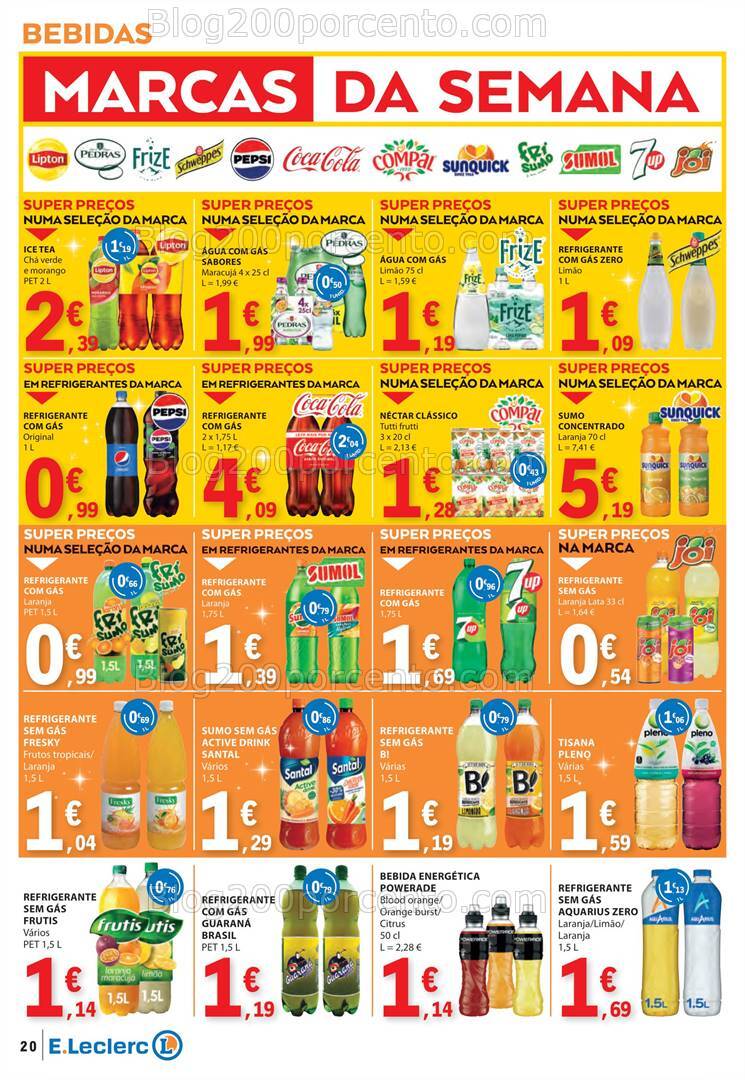 Antevisão Folheto E-LECLERC Promoções de 14 a 20 novembro