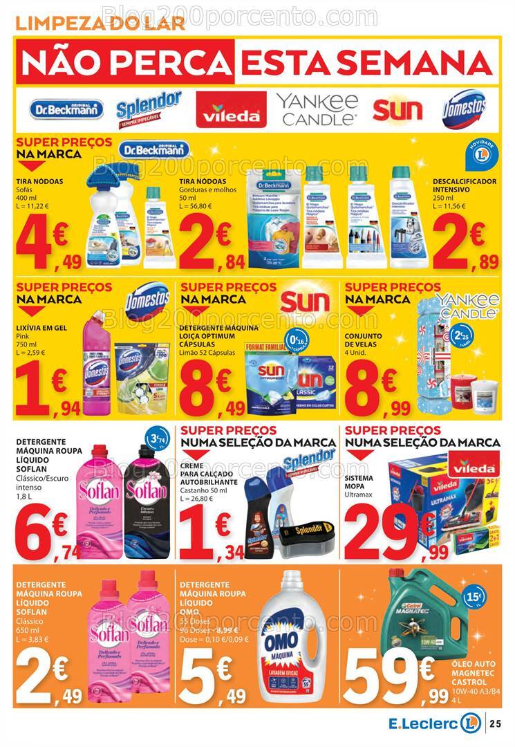 Antevisão Folheto E-LECLERC Promoções de 14 a 20 novembro