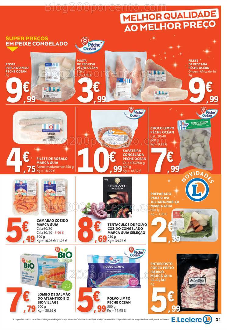 Antevisão Folheto E-LECLERC Promoções de 14 a 20 novembro