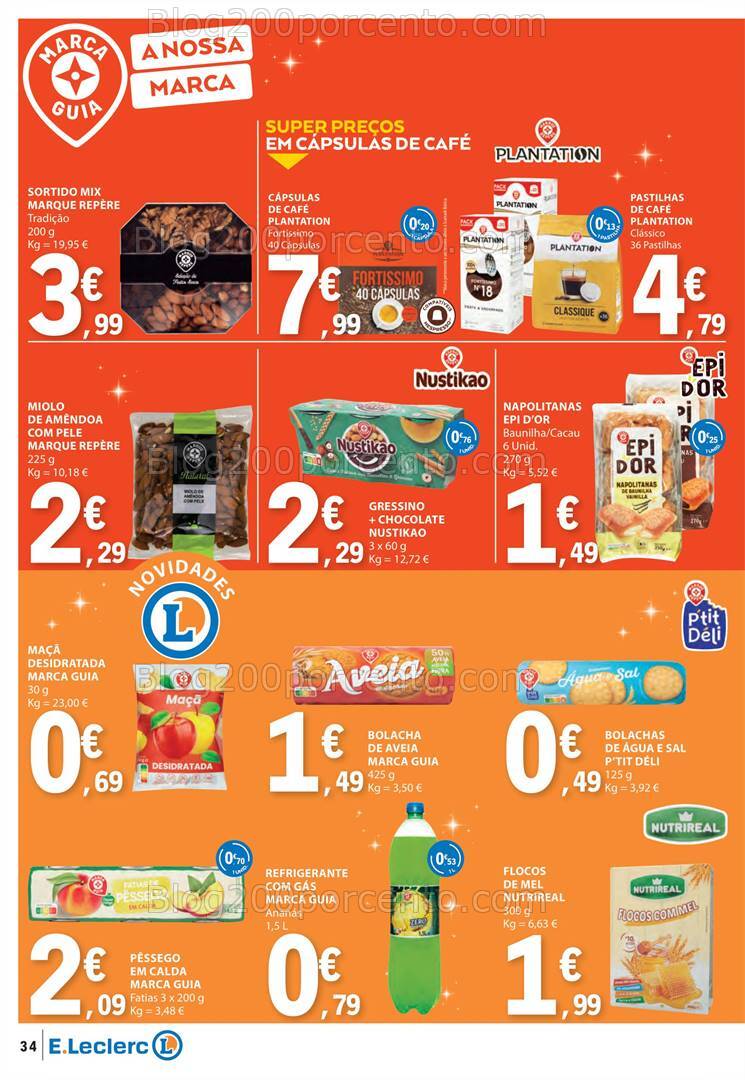 Antevisão Folheto E-LECLERC Promoções de 14 a 20 novembro