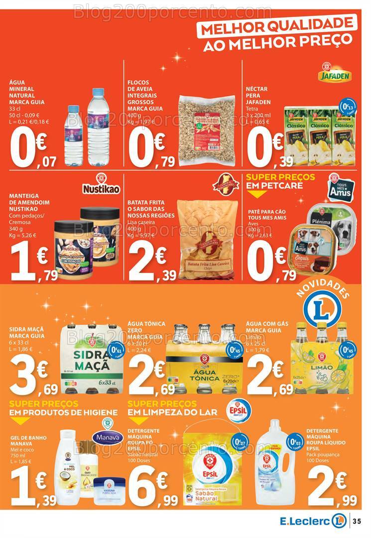 Antevisão Folheto E-LECLERC Promoções de 14 a 20 novembro