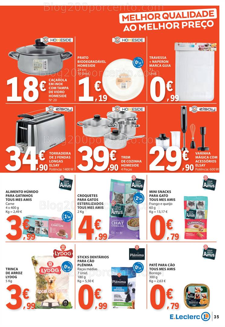 Antevisão Folheto E-LECLERC Promoções de 15 a 21 maio guia