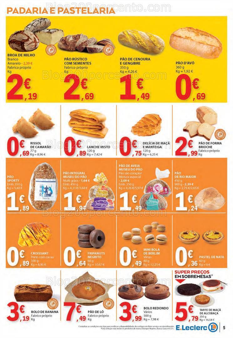 Antevisão Folheto E-LECLERC Promoções de 16 a 22 maio