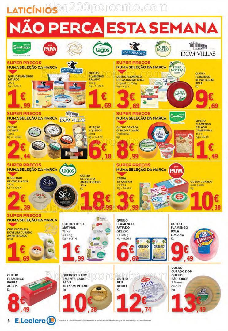 Antevisão Folheto E-LECLERC Promoções de 16 a 22 maio
