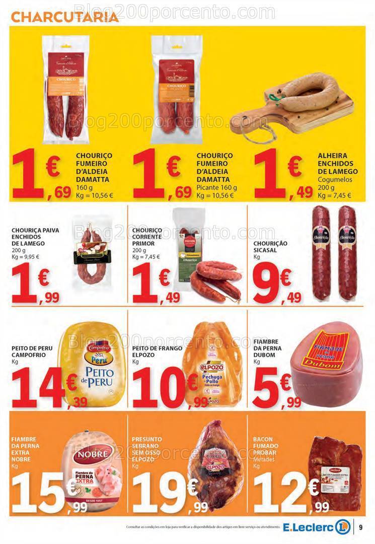 Antevisão Folheto E-LECLERC Promoções de 16 a 22 maio