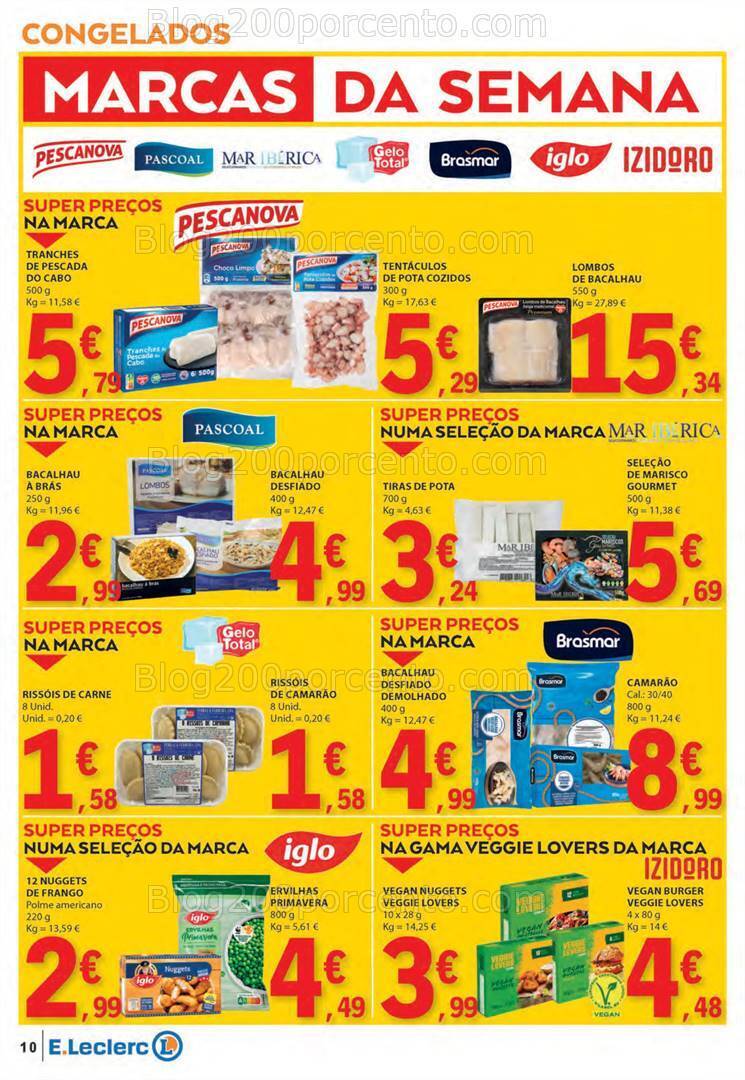 Antevisão Folheto E-LECLERC Promoções de 16 a 22 maio