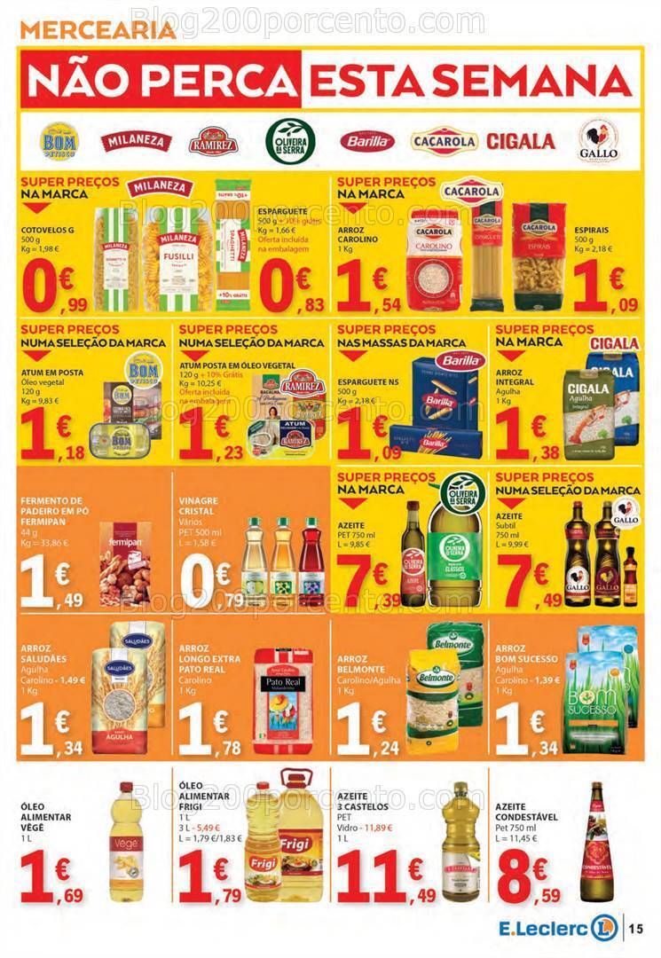 Antevisão Folheto E-LECLERC Promoções de 16 a 22 maio