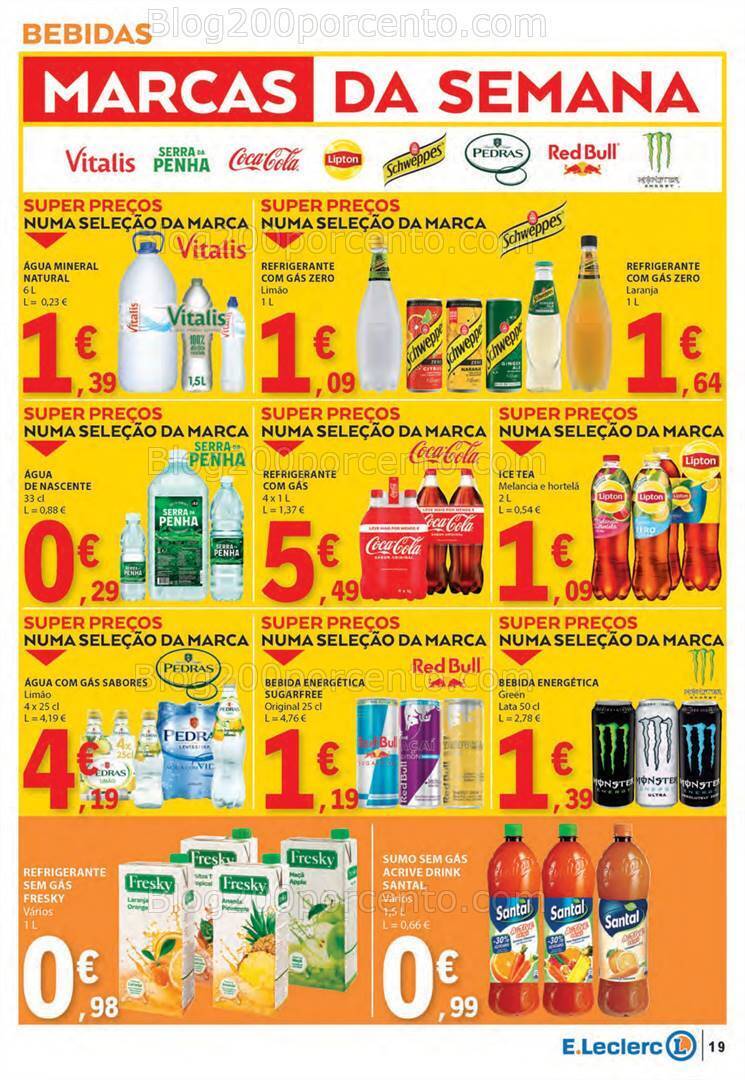 Antevisão Folheto E-LECLERC Promoções de 16 a 22 maio