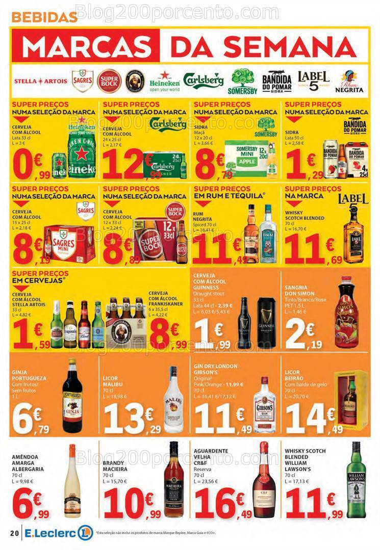 Antevisão Folheto E-LECLERC Promoções de 16 a 22 maio