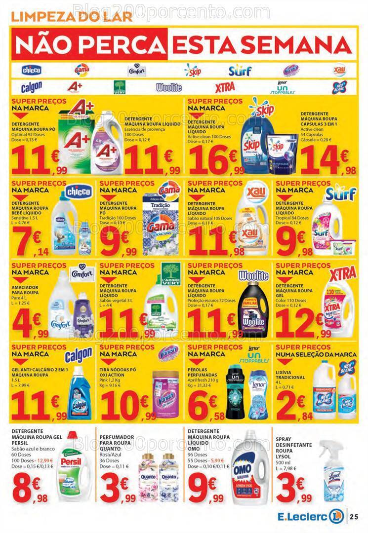 Antevisão Folheto E-LECLERC Promoções de 16 a 22 maio