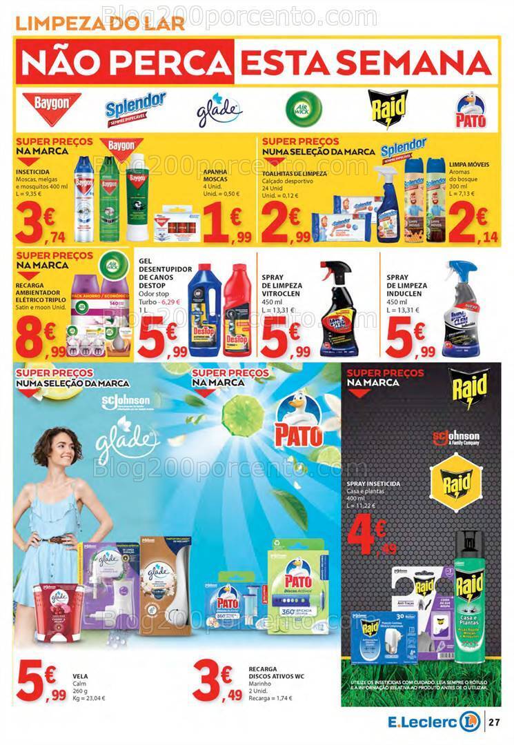 Antevisão Folheto E-LECLERC Promoções de 16 a 22 maio