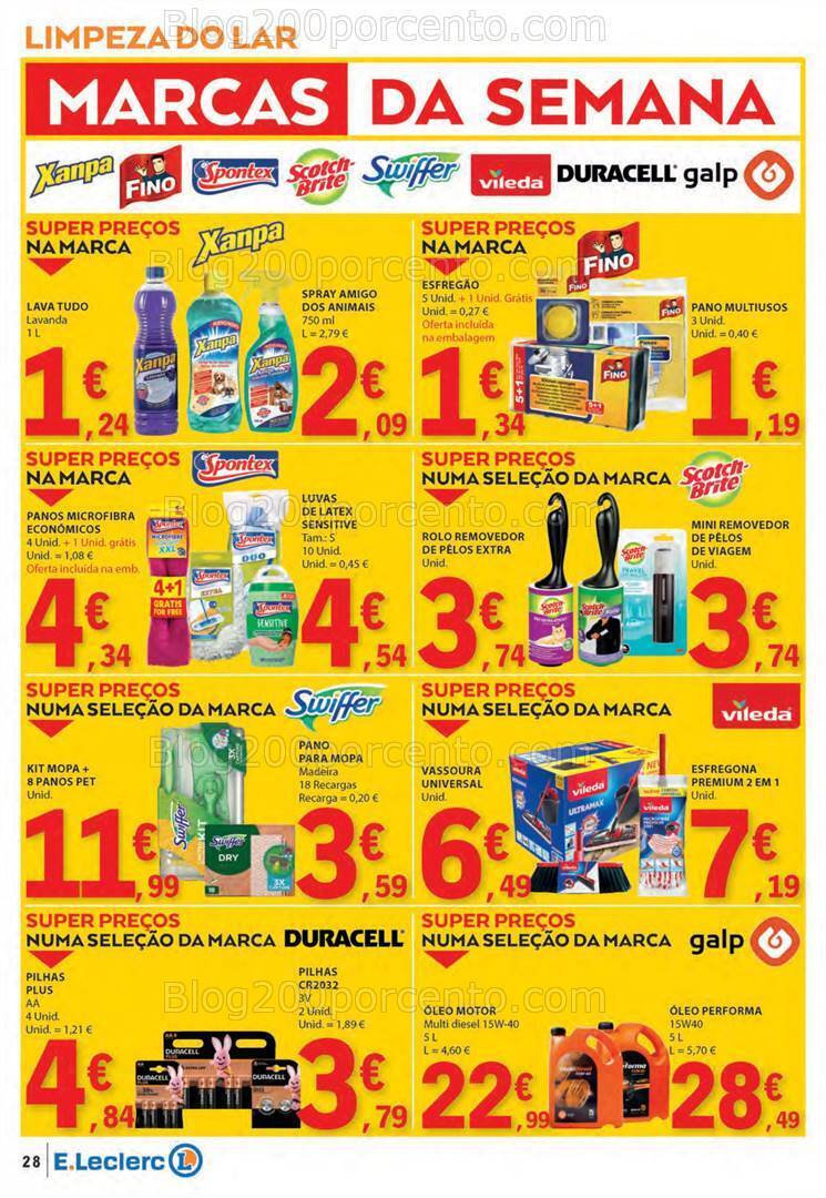 Antevisão Folheto E-LECLERC Promoções de 16 a 22 maio