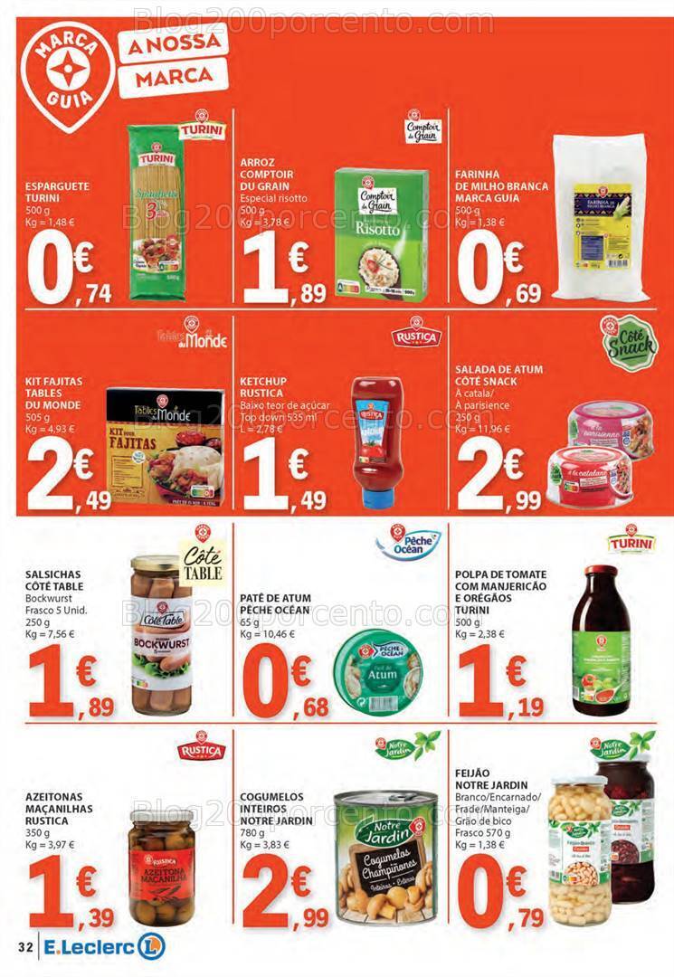 Antevisão Folheto E-LECLERC Promoções de 16 a 22 maio