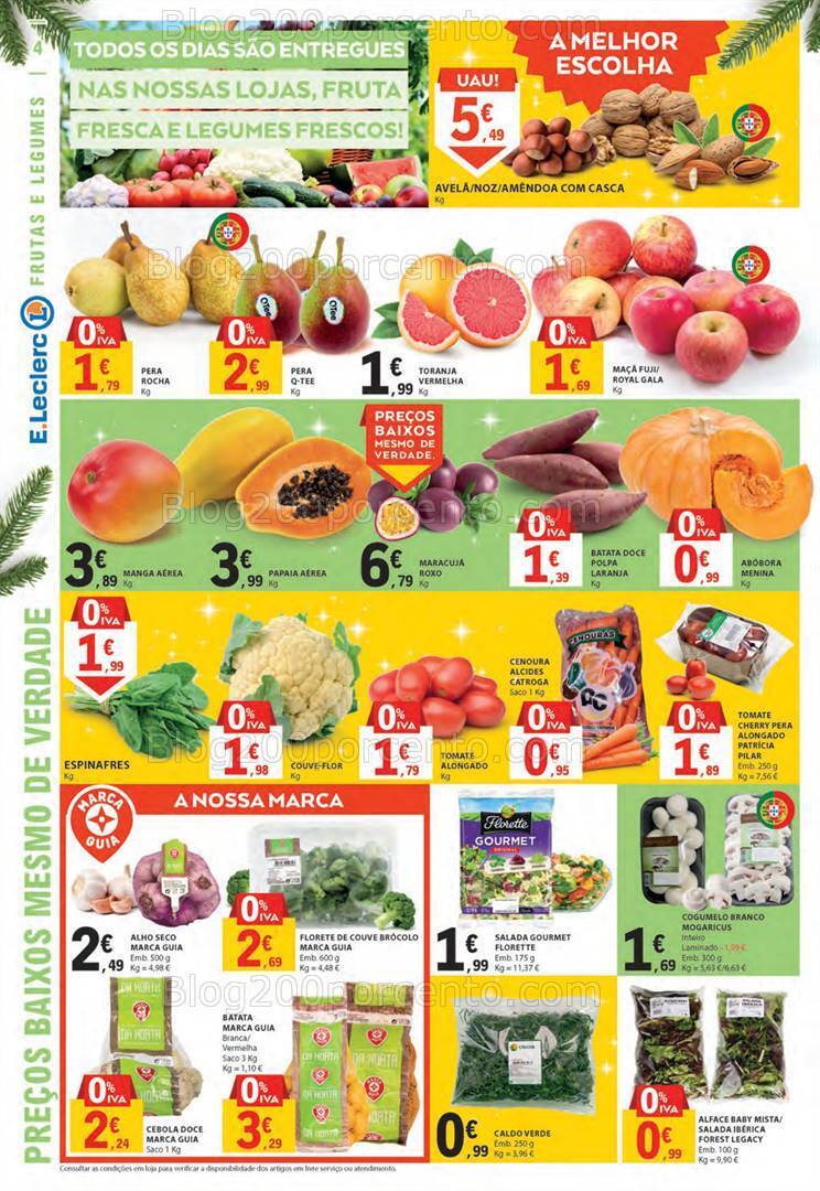 Antevisão Folheto E-LECLERC Promoções de 16 a 22 novembro