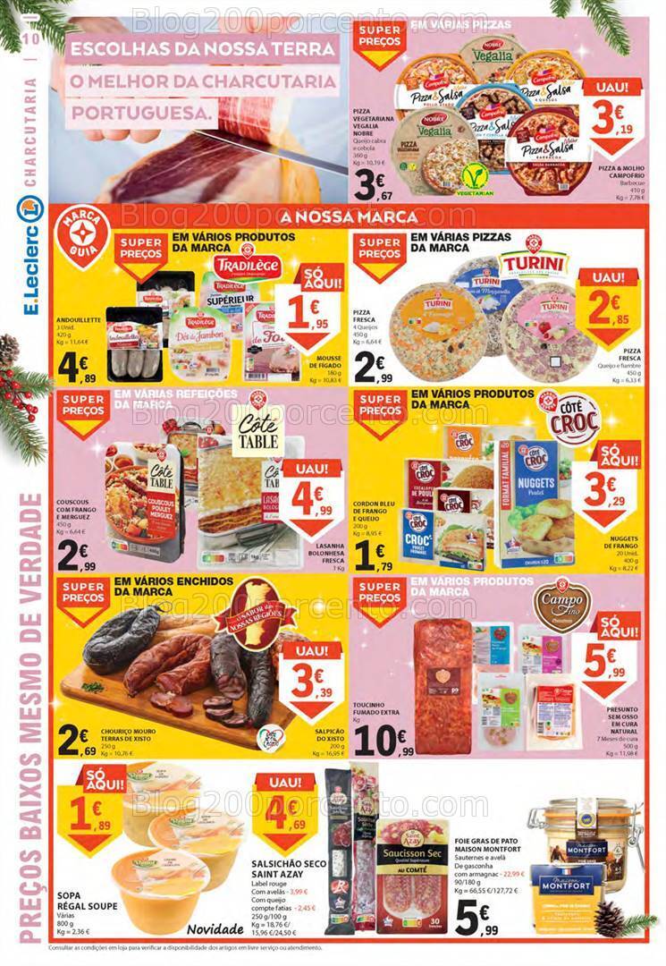 Antevisão Folheto E-LECLERC Promoções de 16 a 22 novembro