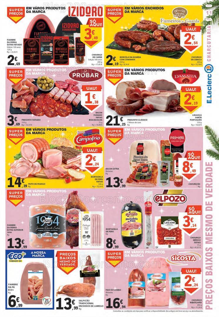 Antevisão Folheto E-LECLERC Promoções de 16 a 22 novembro