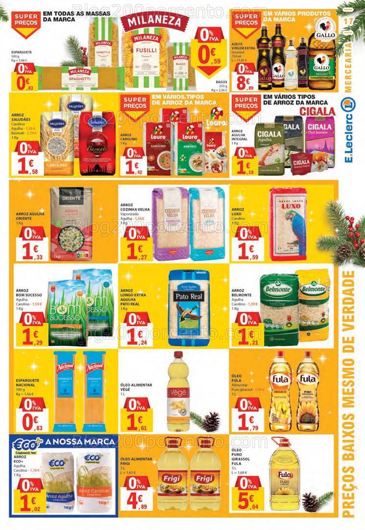 Antevisão Folheto E-LECLERC Promoções de 16 a 22 novembro