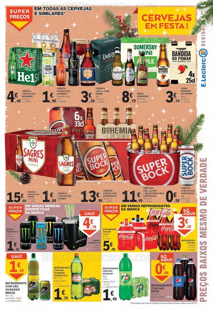 Antevisão Folheto E-LECLERC Promoções de 16 a 22 novembro