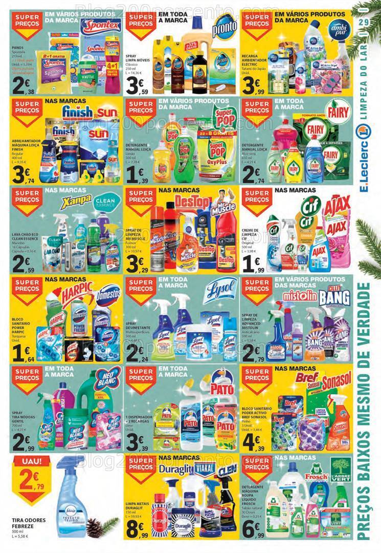 Antevisão Folheto E-LECLERC Promoções de 16 a 22 novembro