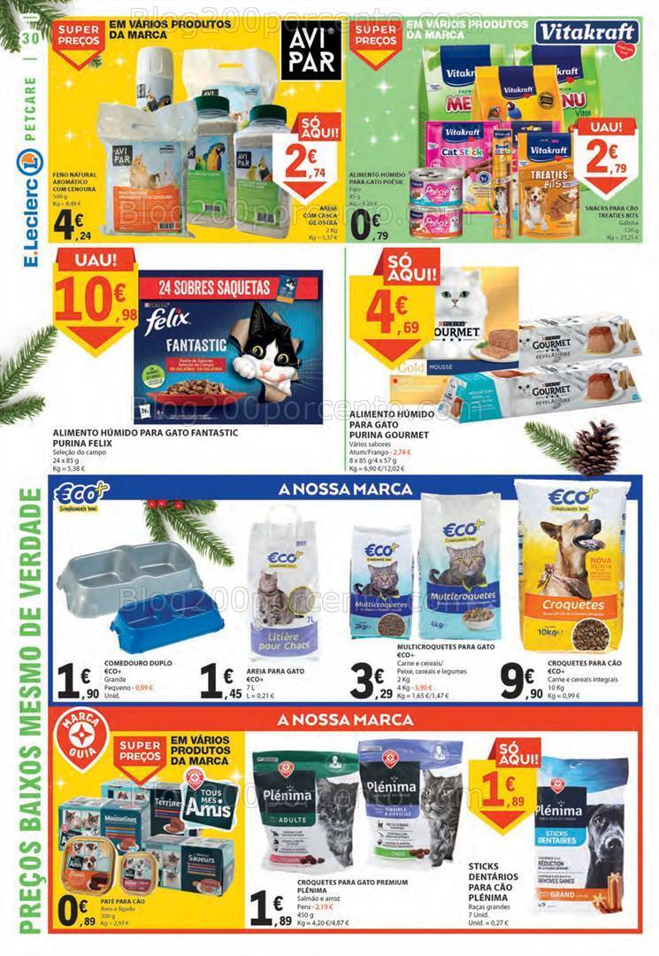 Antevisão Folheto E-LECLERC Promoções de 16 a 22 novembro