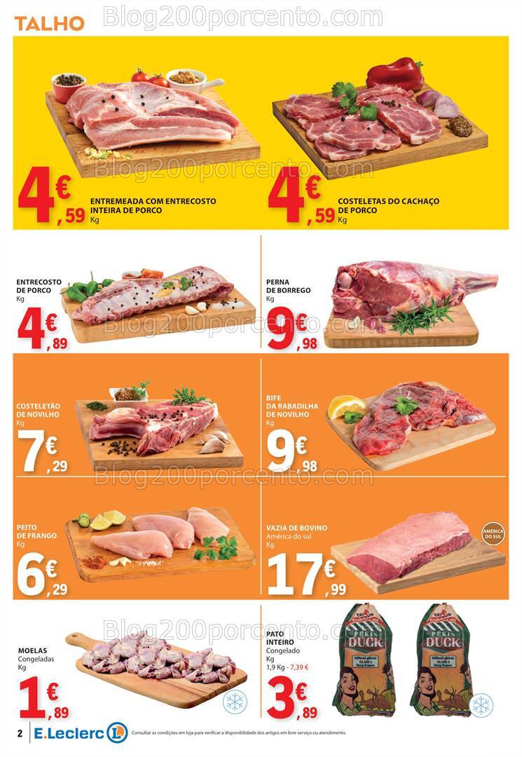 Antevisão Folheto E-LECLERC Promoções de 17 a 23 outubro