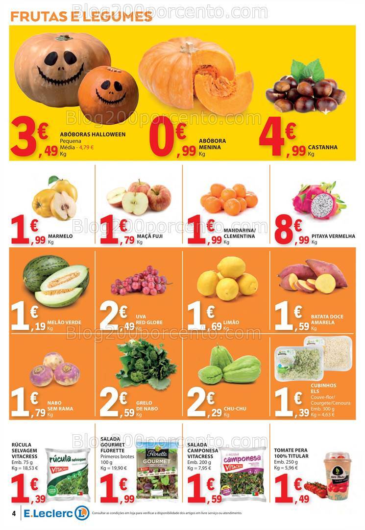 Antevisão Folheto E-LECLERC Promoções de 17 a 23 outubro