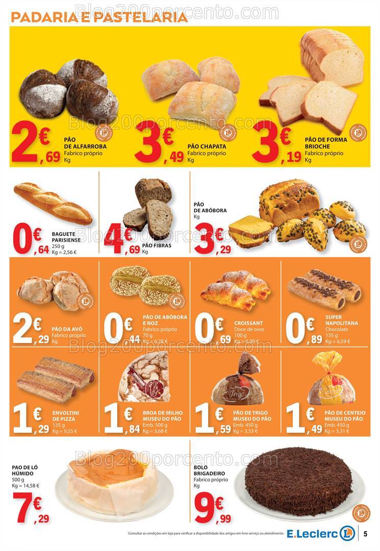 Antevisão Folheto E-LECLERC Promoções de 17 a 23 outubro
