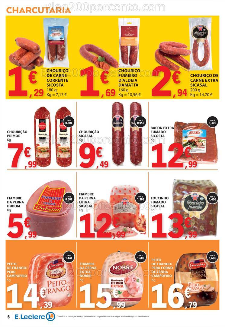 Antevisão Folheto E-LECLERC Promoções de 17 a 23 outubro