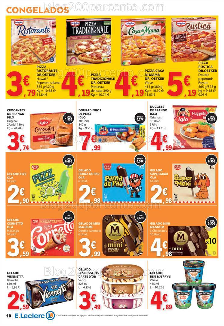 Antevisão Folheto E-LECLERC Promoções de 17 a 23 outubro