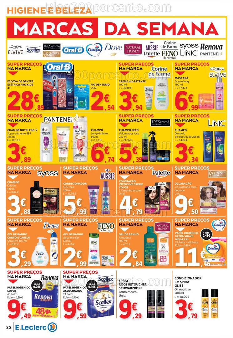 Antevisão Folheto E-LECLERC Promoções de 17 a 23 outubro