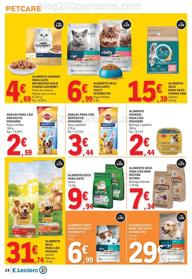 Antevisão Folheto E-LECLERC Promoções de 17 a 23 outubro