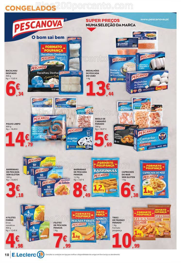 Antevisão Folheto E-LECLERC Promoções de 18 a 24 abril