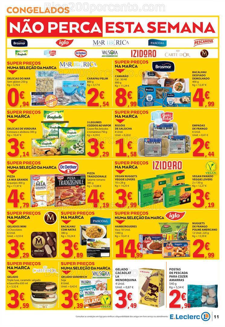 Antevisão Folheto E-LECLERC Promoções de 18 a 24 abril