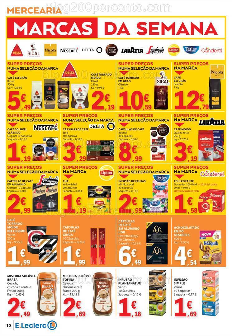 Antevisão Folheto E-LECLERC Promoções de 18 a 24 abril