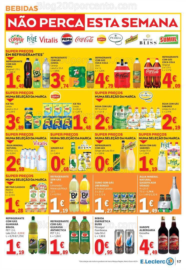 Antevisão Folheto E-LECLERC Promoções de 18 a 24 abril